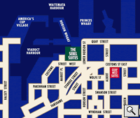The Sebel Suites Auckland Location Map - Click To Enlarge